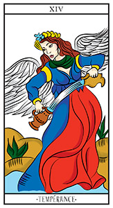 Meaning of the card Temperance